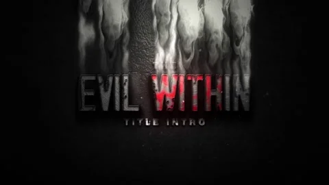 The Evil Within Title Intro Stock After Effects