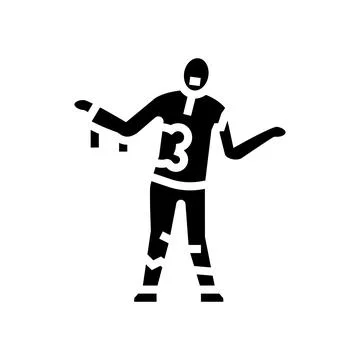 Evil zombie glyph icon vector illustration イラスト素材