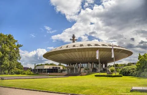 Evoluon building in Eindhoven Stock-Fotos