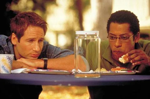  Evolution (2001) - filmstill Evolution (2001) Orlando Jones &amp; David Ducho... Foto stock