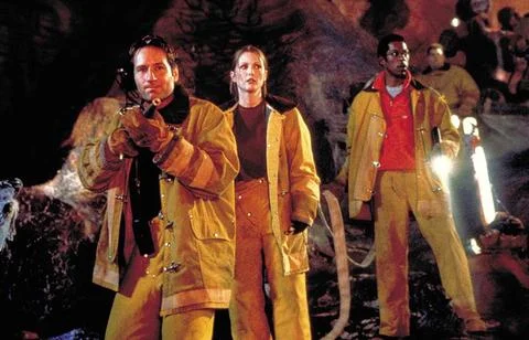  Evolution (2001) - filmstill Evolution (2001) David Duchovny, Seann Willi... Foto stock