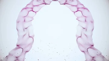 Evolution Arc particles Stock-Footage 85910333