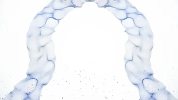 Evolution Arc particles Stock-Footage 85910384