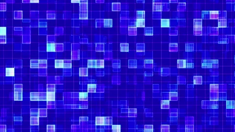 Evolution background of line information technology grid Video stock 145041615