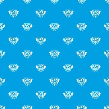 Evolution biology pattern seamless blue Illustrazione stock