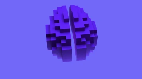 Evolution of the brain from an primitiv shape into an organic whole structure Stock Footage 252001659