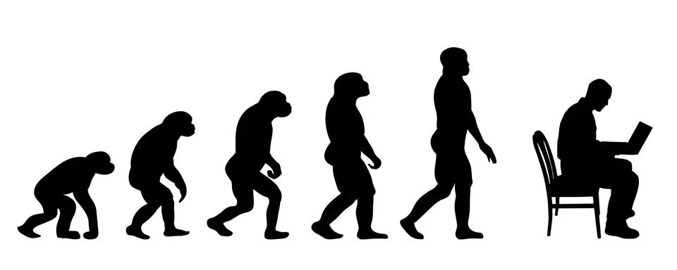 Evolution business Stock Illustration