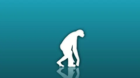 Human Evolution Animation Stock Footage ~ Royalty Free Stock Videos | Pond5