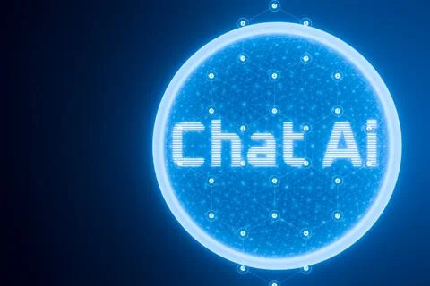 Evolution of chat support. Concept of online chat with artificial intelligence Stock Illustration