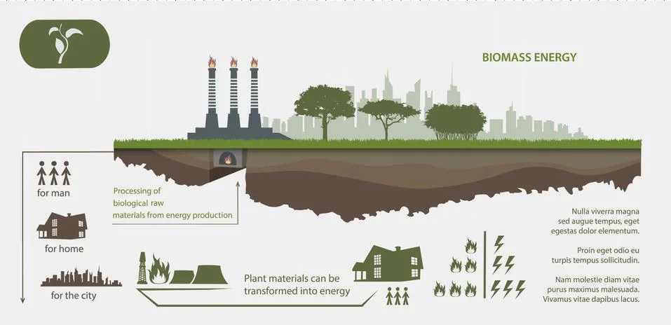 Evolution of the concept of greening of the world infographics Stock Illustration