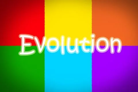 Evolution concept Stock Illustration