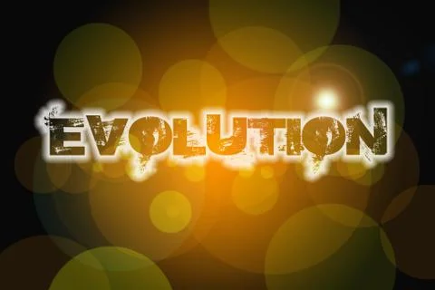Evolution concept Illustrazione stock