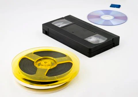 Evolution of data storage 스톡 사진