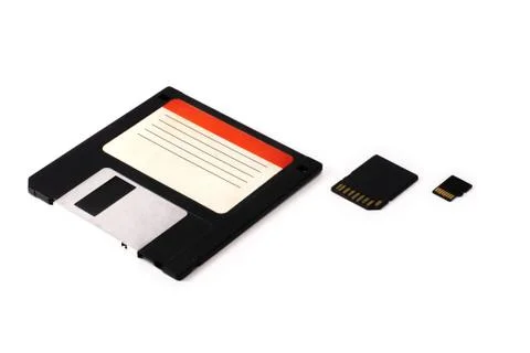 Evolution of electronic digital media Stock Photos