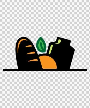 Evolution of Fast Food Past to Present Stockillustratie