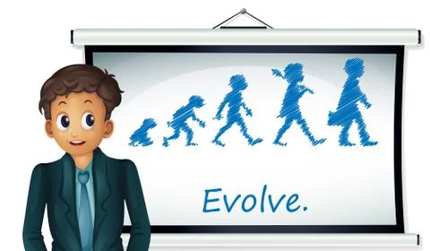 Evolution Stock Illustration