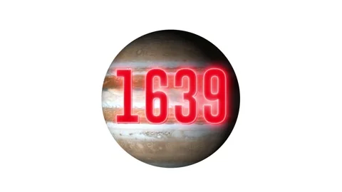 Evolution of Jupiter, time lapse of planet 0 year to 2022 Video stock 163678293