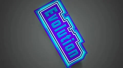 Evolution Label Stock Footage 1141594
