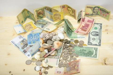 Evolution of money Stock Photos