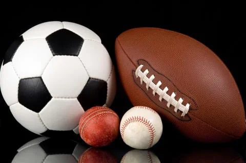 Evolution of sport - change -illustration of england's influence Stock Illustration