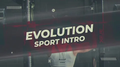 Evolution - Sport Intro After Effects stock