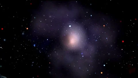 Evolution of stars from red giant to a white dwarf star Stock Footage 69161119