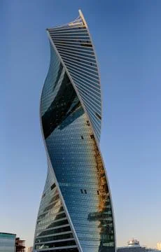 Evolution tower Moscow Russia Stock Photos