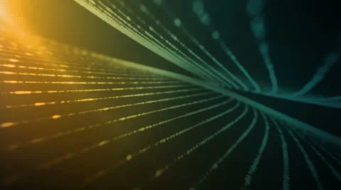 Evolver Amber Blue Stock Footage 25887617