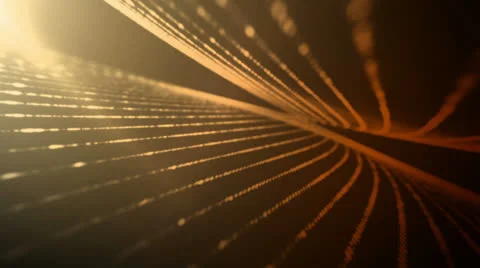 Evolver Amber Orange Stock Footage 25887671