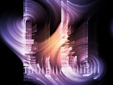 Evolving Background 스톡 일러스트