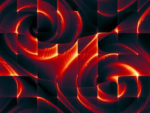 Evolving Background Illustrazione stock