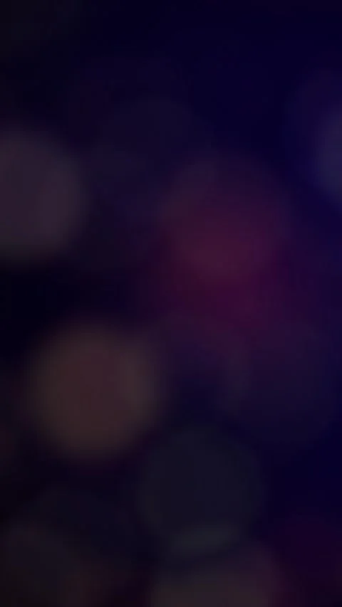 Evolving Bokeh Effect on Dark Background. Seamless Loop. 動画素材 305870932