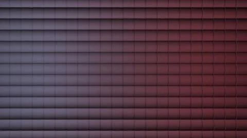 Evolving concrete 3d wall with dynamic lights loop. Background pattern loop Illustrazione stock