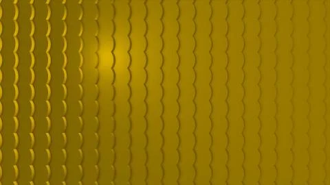 Evolving concrete 3d wall with dynamic lights loop. Background pattern loop Illustrazione stock