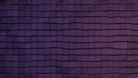 Evolving concrete 3d wall with dynamic lights loop. Background pattern loop Stock Illustration