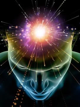 Evolving Consciousness Illustrazione stock