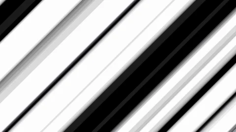 Evolving diagonal black and white stripes motion background, 4k animation loop Stock Footage 263861923