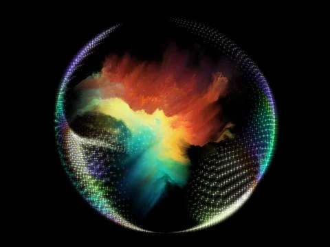 Evolving Elements Stock Illustration