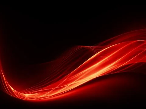 Evolving Fractal Waves Stock Illustration