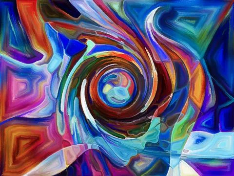 Evolving Fragmentation Stockillustratie