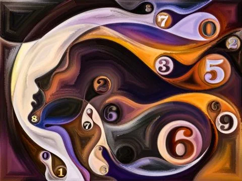 Evolving Inner Colors Stockillustratie