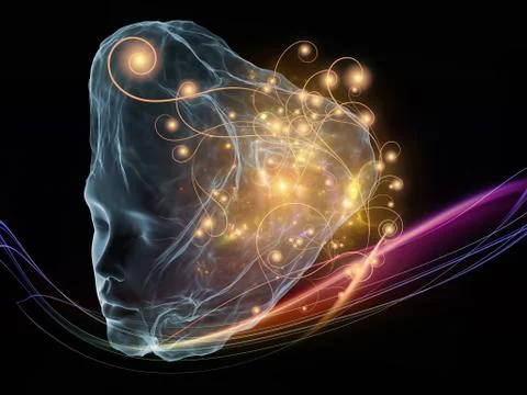 Evolving Intellect Stock Illustration