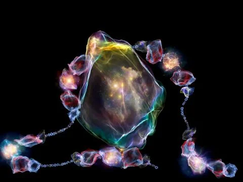 Evolving Jewels Stock Illustration