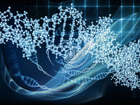 Evolving Microcosm Stock Illustration