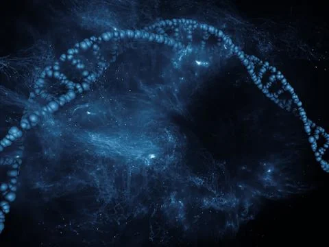 Evolving Microcosm Stock Illustration