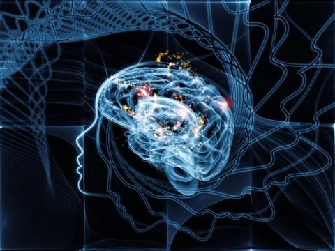 Evolving Mind 库存插图