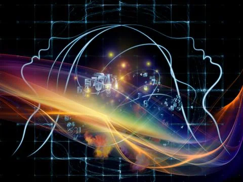 Evolving Mind Stock Illustration