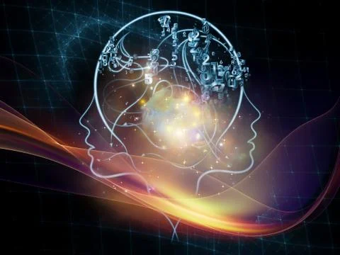 Evolving Mind 스톡 일러스트