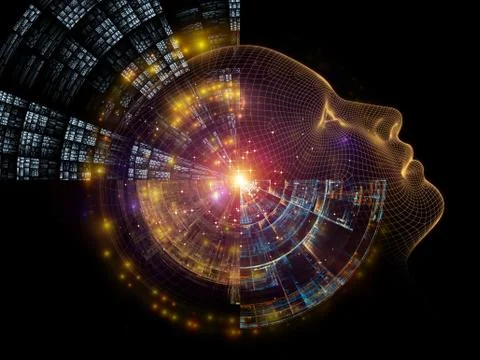 Evolving New Self Stock Illustration