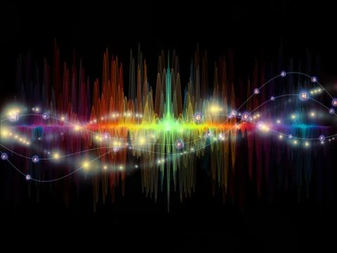 Evolving Oscillation Stock Illustration